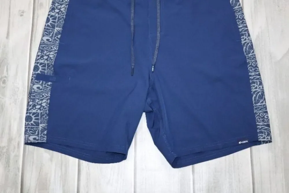 Costa Del Mar Men's Navy Blue Boom Lightweight Stretch 8